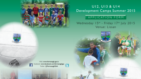 Fermanagh GAA U12, U13 & U14 Summer Camps sign up now!!!