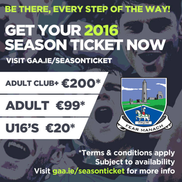 A season ticket to follow Fermanagh GAA