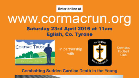 Cormac Run commemorates Tyrone GAA’s Cormac McAnallen