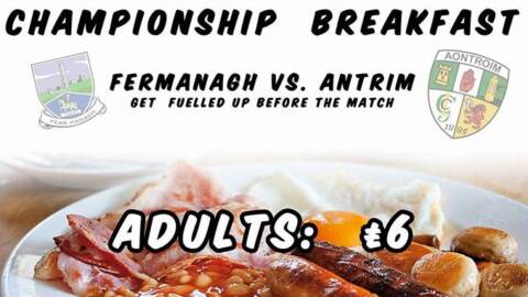 Championship Breakfast……