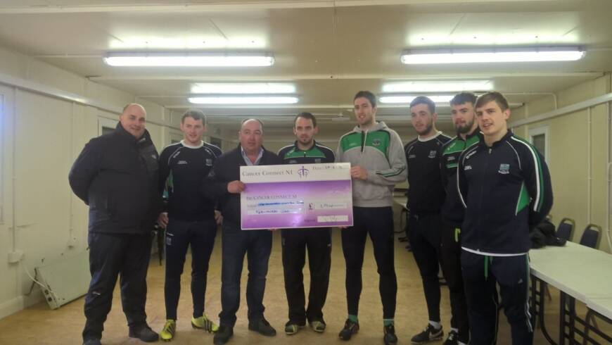 Fermanagh GAA give to Cancer Connect NI