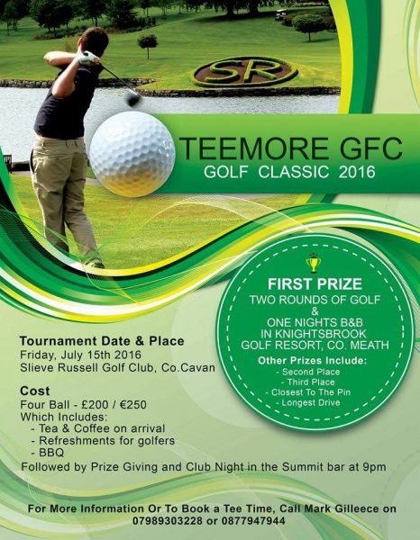 Teemore – Golf tournament