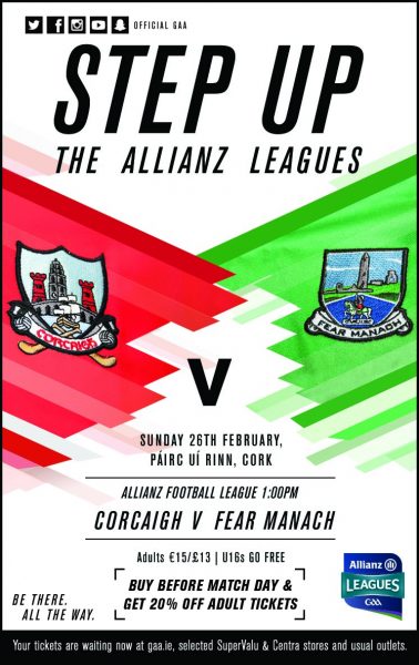 Next weekend we travel to Cork, NFL Division 2, round 3