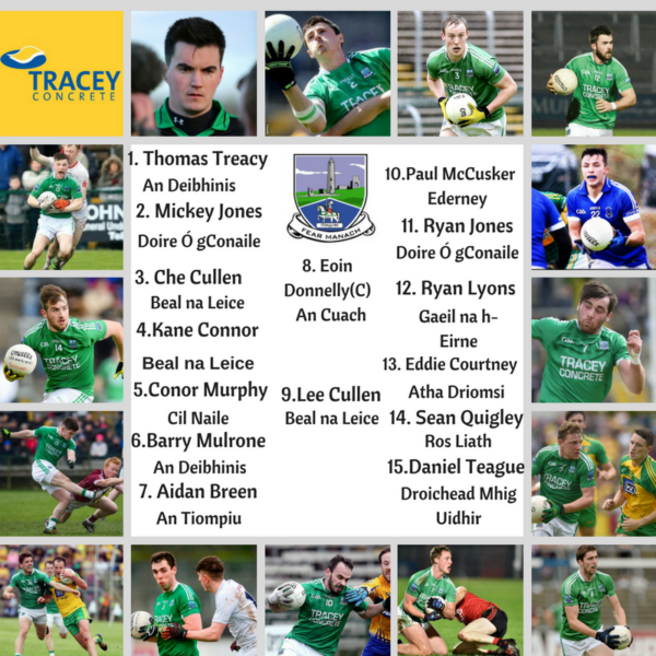 NFL Division 2 – Fermanagh TEAM v Derry
