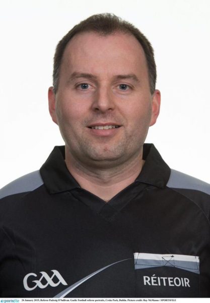Referee announced