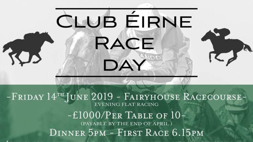 Club Éirne Heads for Fairyhouse – 14th June 2019