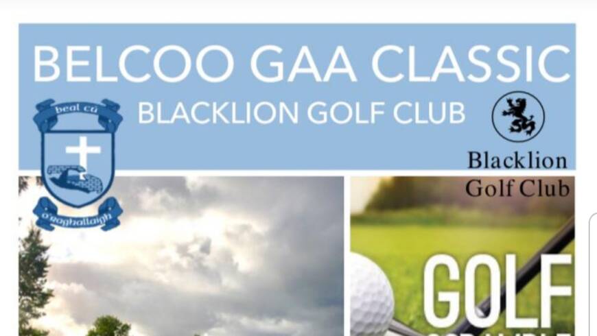Belcoo GAA are hosting a Golf classic