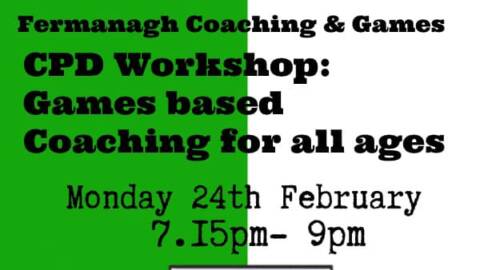 Free Workshop: Games based coaching for all ages
