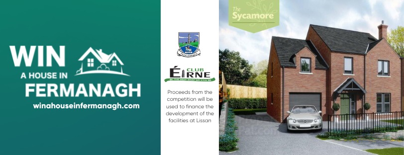 CLUB ÉIRNE UNVEIL A WIN A HOUSE IN FERMANAGH COMPETITION