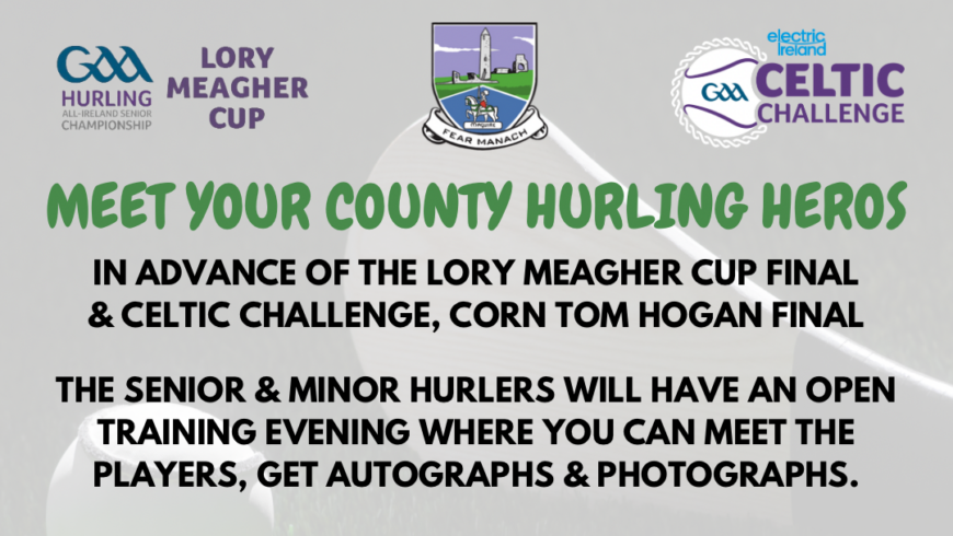 Hurling Open Evening