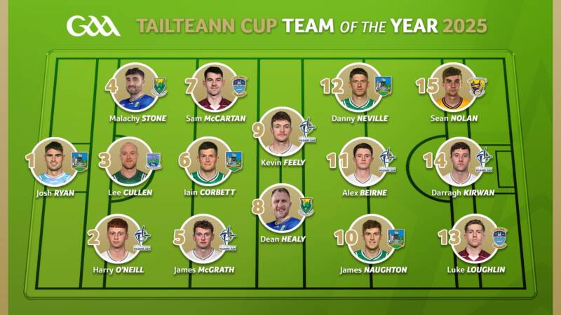 Lee Cullen makes Tailteann Cup Team of the Year 2025