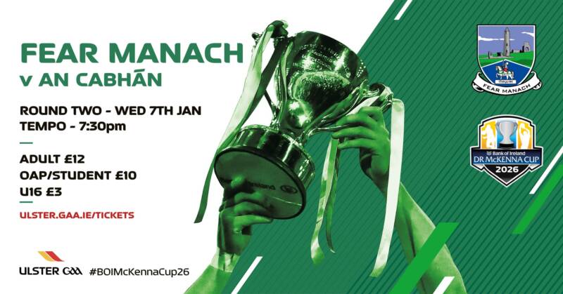 2026 Bank of Ireland Dr McKenna Cup