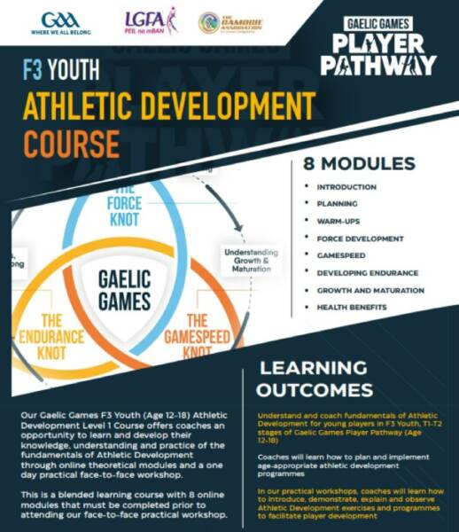 Youth Athletic Development Level 1 Coaching Award Course